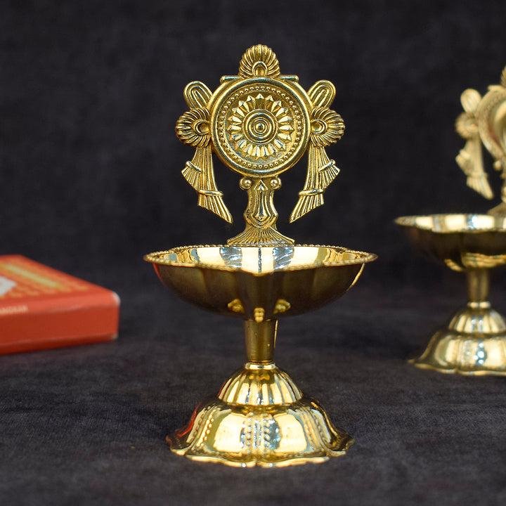 Traditional Brass Diya